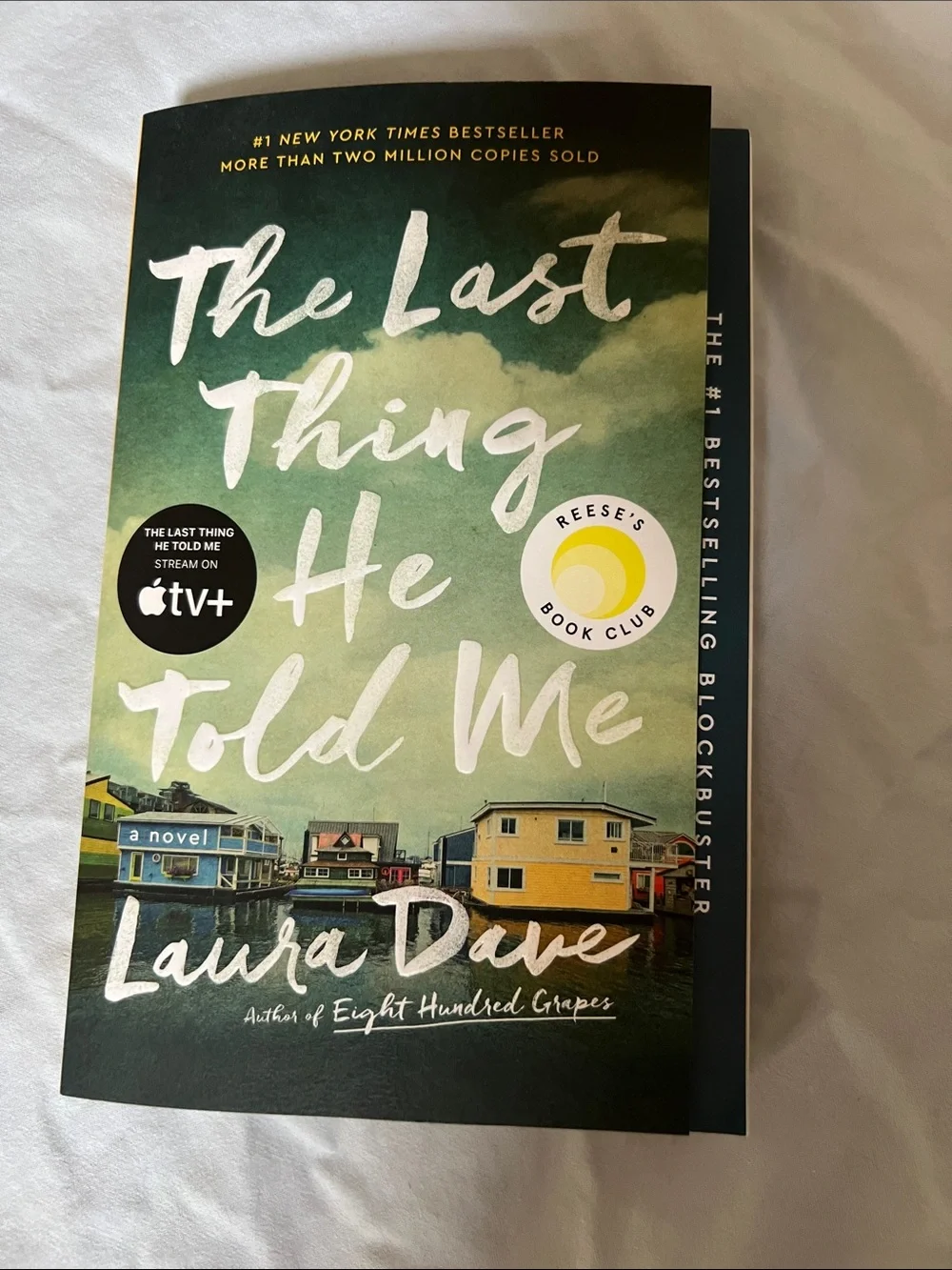 The Last Thing He Told Me — Green Paperback Novel